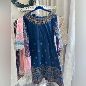 Maria B pakistani outfit for girls